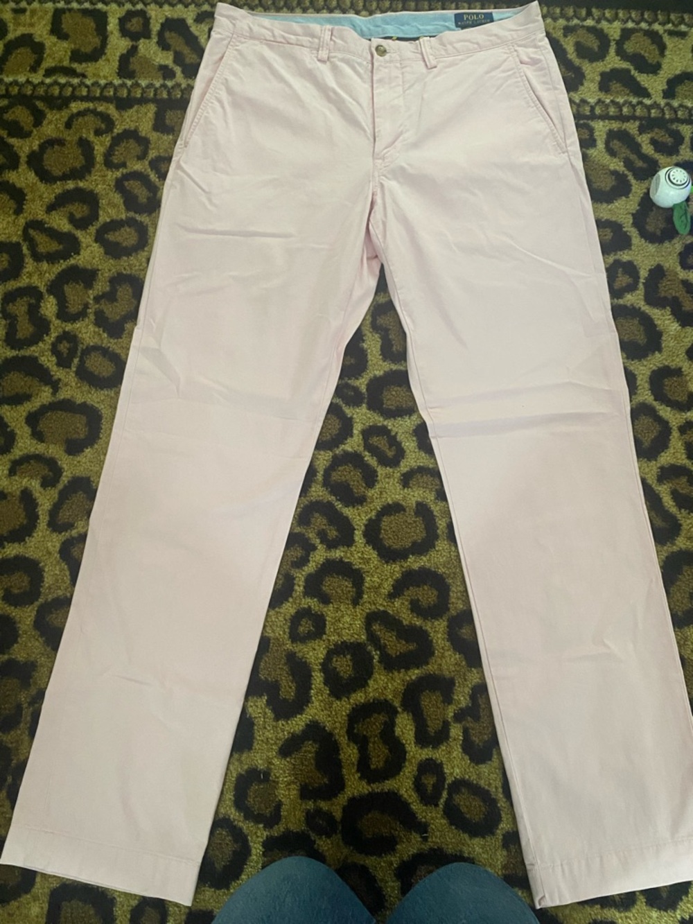 Polo by Ralph Lauren Pastel Pink Straight Leg Jeans